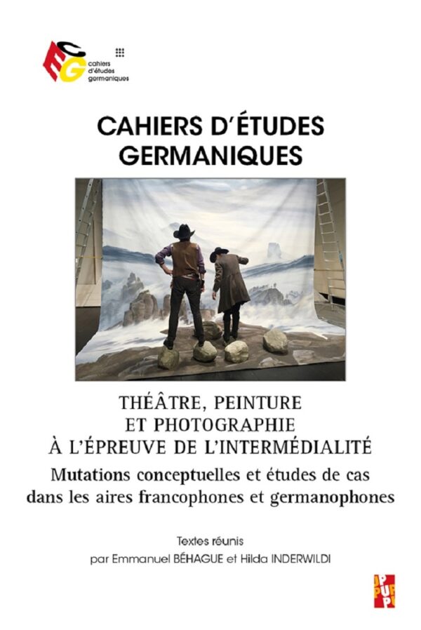 Théâtre, peinture et photographie à l'épreuve de l'intermédialité