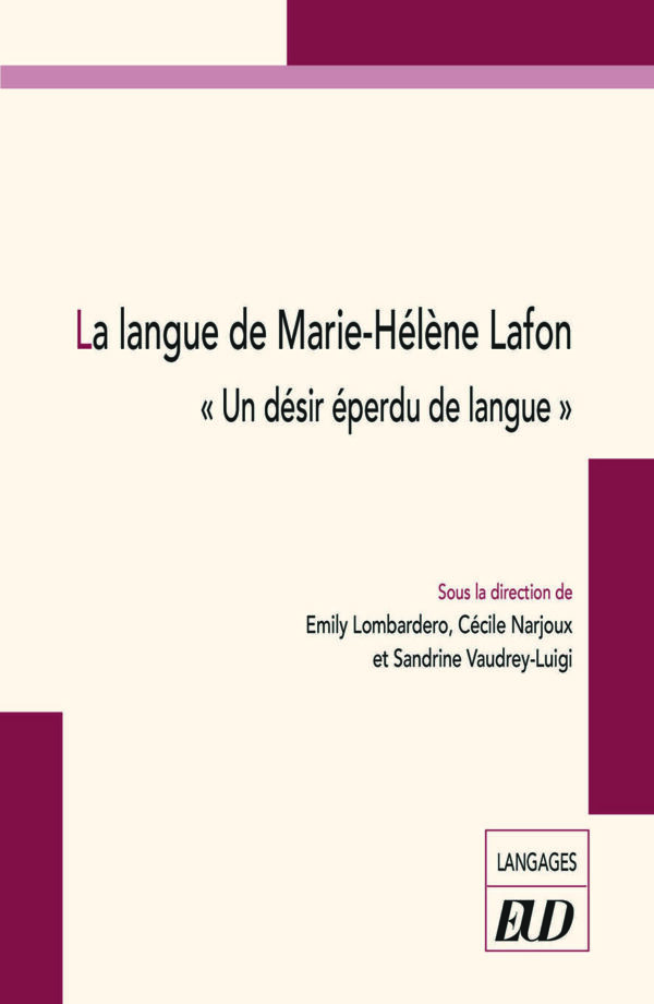 La langue de Marie-Hélène Lafon