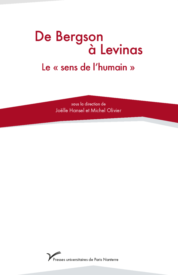 De Bergson à Levinas